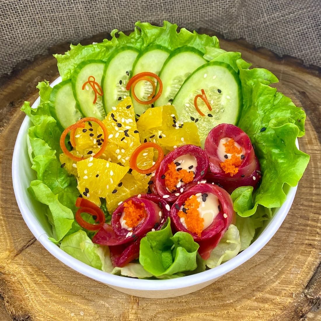 Фото ПОКЕ С ЛОСОСЕМ ГРАВЛАКС